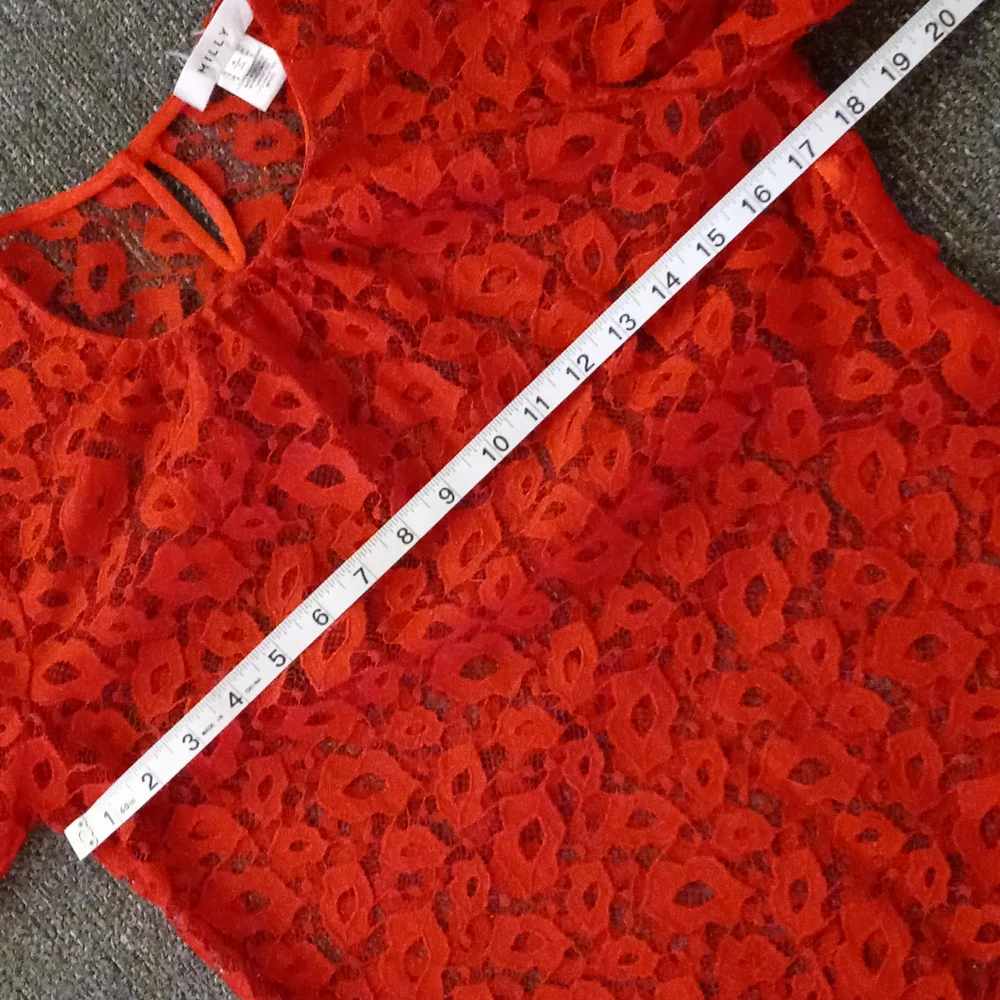 ❤RARE Milly❤ - "Kissing Lips" Lace Top w/Camisole - Picture 12 of 16